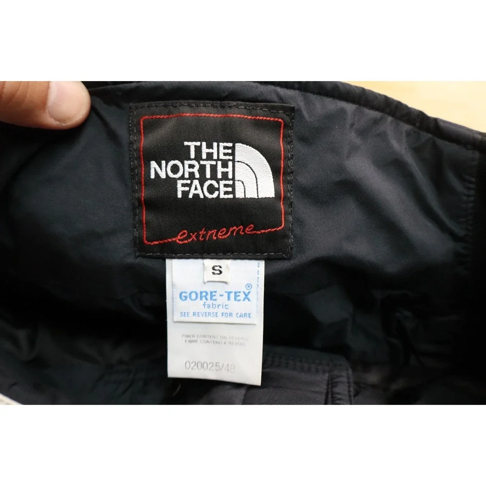 The North FaceSnowboard Pants Size S Extreme Gore-Tex Full Zip Off Black Vintage
